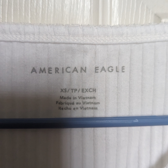American Eagle cropped blue tee - Picture 2 of 3